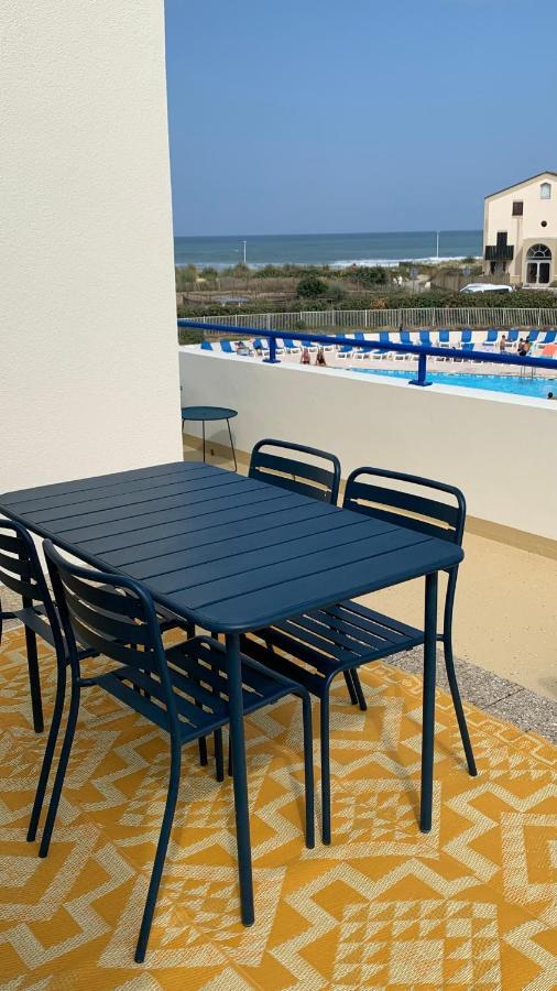 Bleu Marine Vue Ocean, 2 Chambres, Terrasse 30M2, Parking Privatif Et Piscine En Ete Lacanau Exterior foto